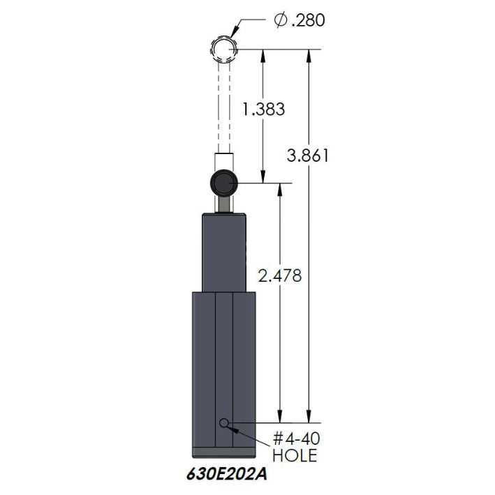 630 Series Nose Actuator