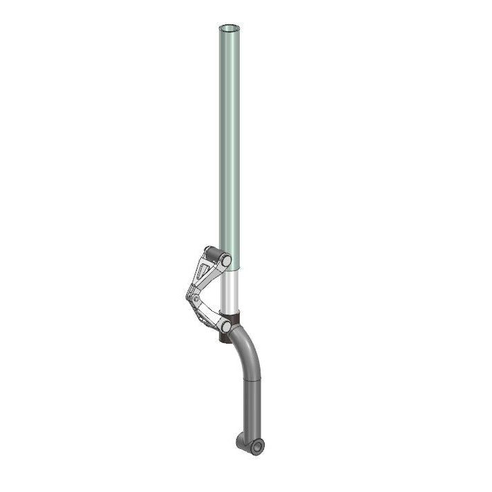 Ø 7/16" OFFSET ROBOSTRUT 3.75" - 4" WHEEL