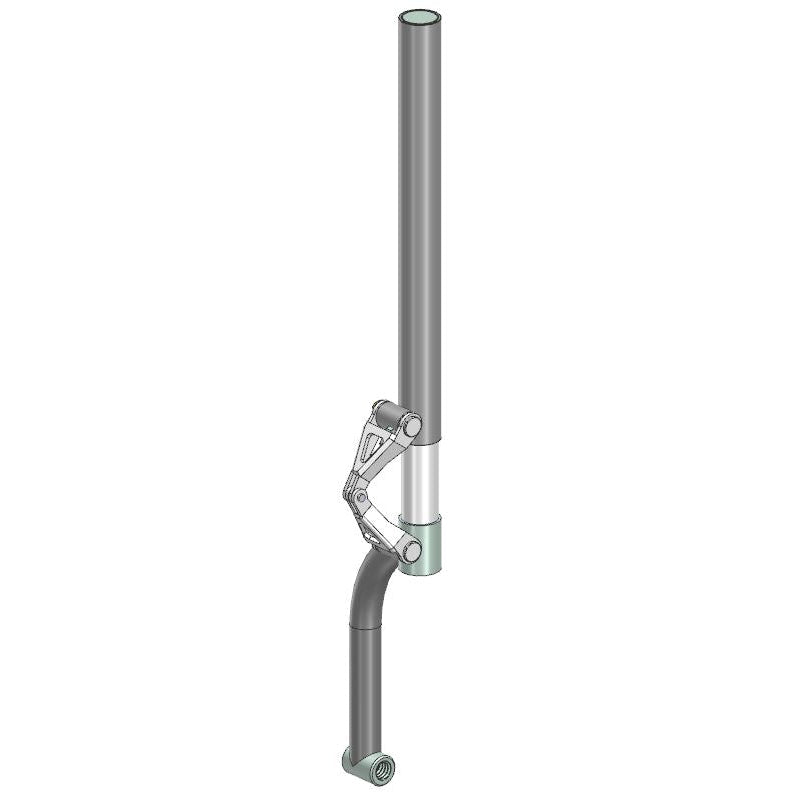 Ø 1/2" OFFSET ROBOSTRUT 5" - 5 1/4" WHEEL