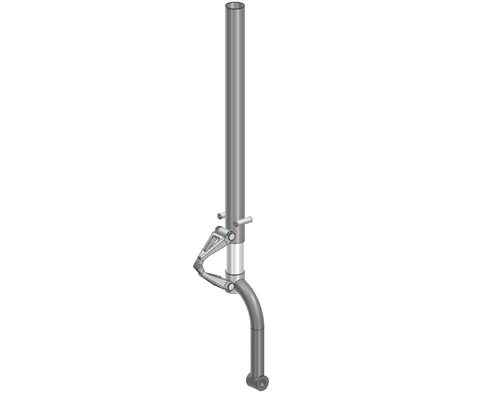 Ø 5/8" LH OFFSET ROBOSTRUT 5" - 5 1/4" WHEEL