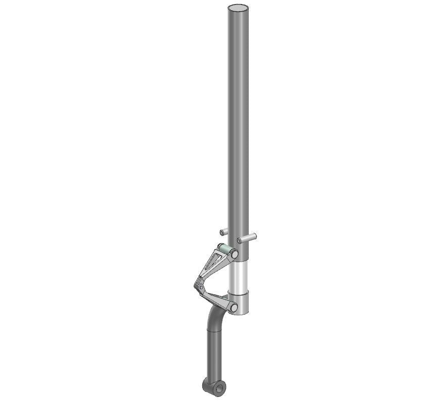 Ø 5/8" LH OFFSET ROBOSTRUT 5" - 5 1/4" WHEEL